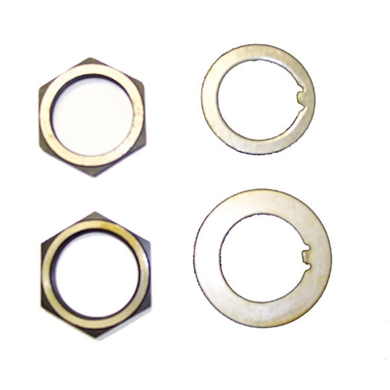 OMIX — Spindle Nut And Washer Kit