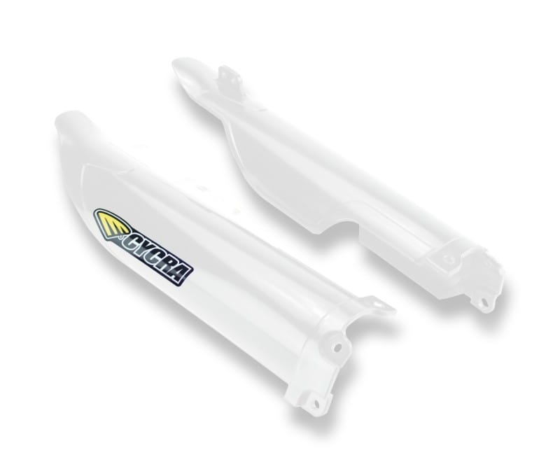 Cycra — Cycra 12-16 Kawasaki KX250F-450F Fork Guards - White