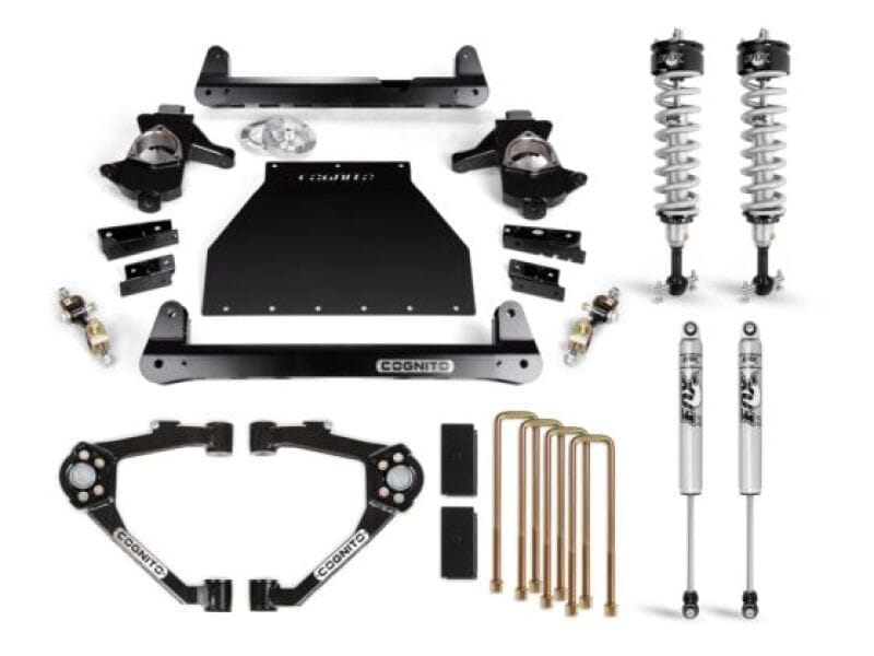 Cognito — Cognito 6" Performance Lift Kit Fox 2.0 IFP 07-18 GM 1500 w/ OE Cast Steel UCA
