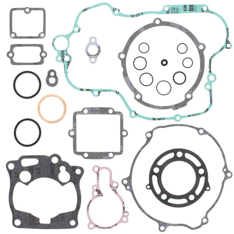 Vertex Pistons — Vertex Gaskets 95-97 Kawasaki KX125 Complete Gasket Kit