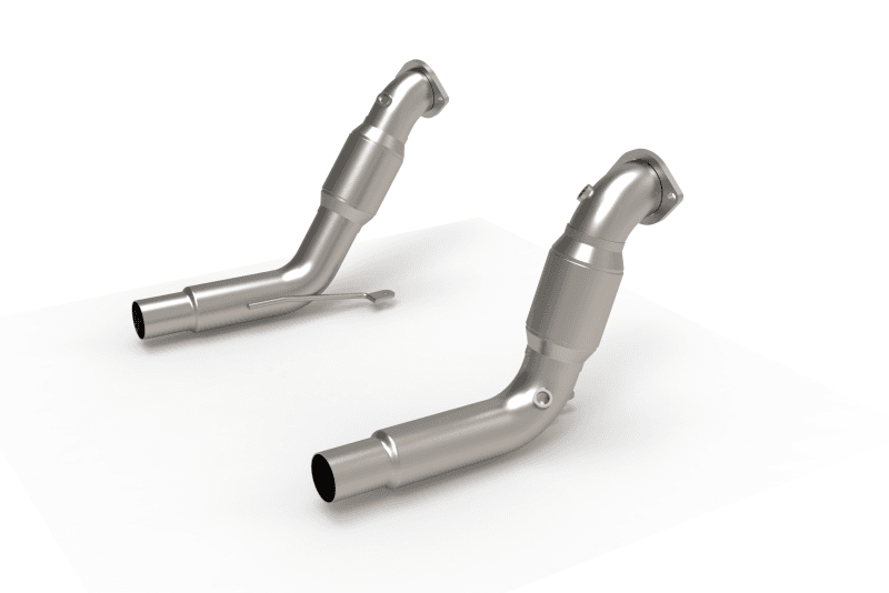 Kooks Headers — 2020-2024 Explorer ST/Aviator GREEN Catted Downpipes