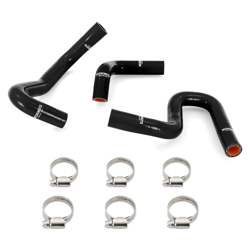Mishimoto — Silicone Heater Hose Kit, Black, fits Toyota 4Runner 3.4L w/o Rear Heater 96-02