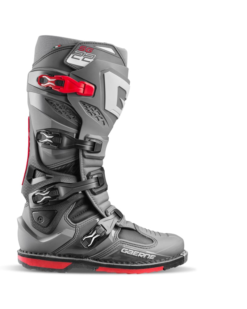 Gaerne — Gaerne SG22 Boot Anthracite/Black/Red Size - 13
