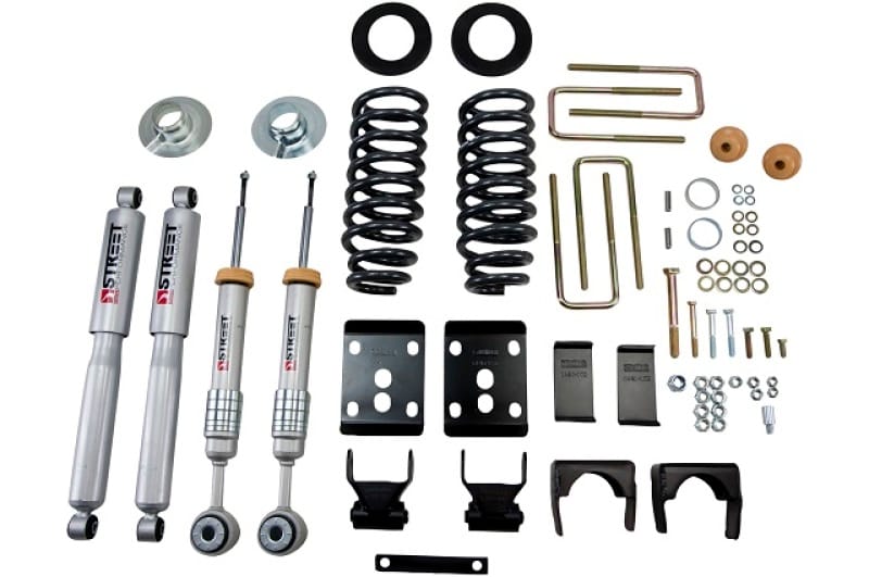 Belltech — Front And Rear Complete Kit W/ Street Performance Shocks
LOWERING KIT W/ STREET PERFORMANCE SHOCKS - 908SP