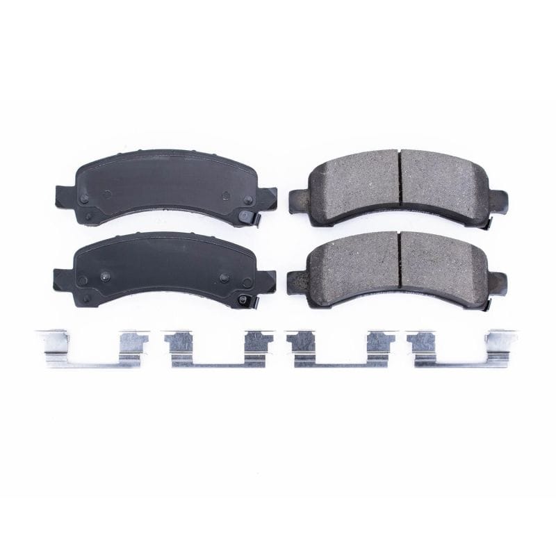 PowerStop — PowerStop - Z17 Low-Dust Ceramic Brake Pads with Hardware