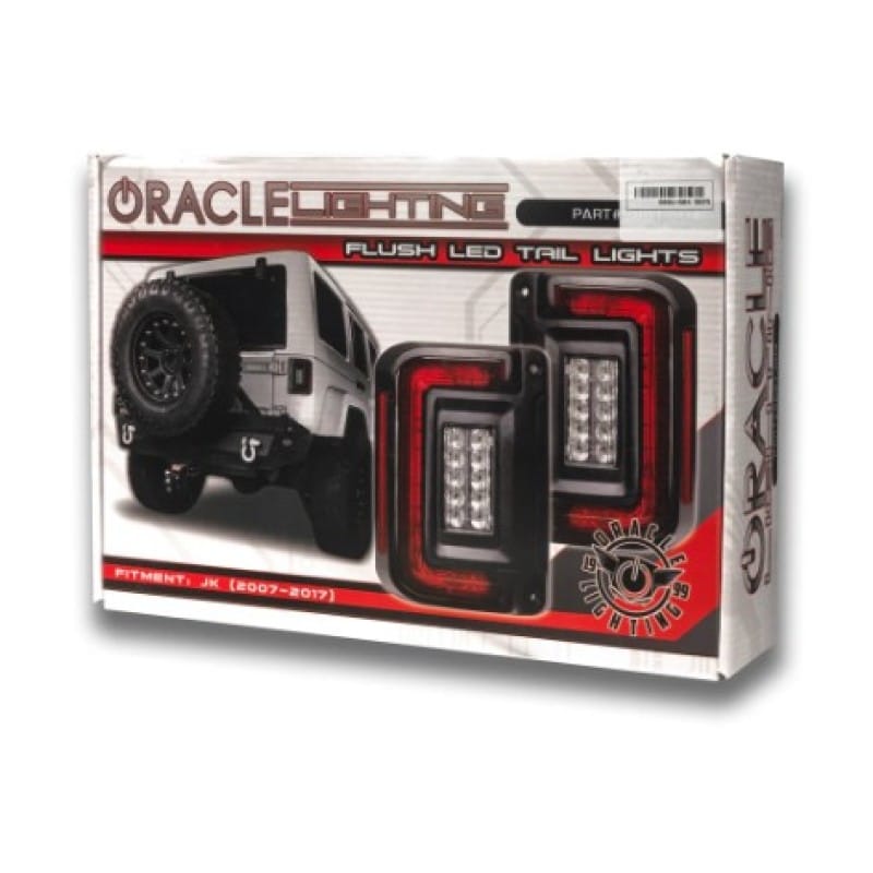 ORACLE Lighting — ORACLE Lighting Flush Mount LED Tail Lights for Jeep Wrangler JK