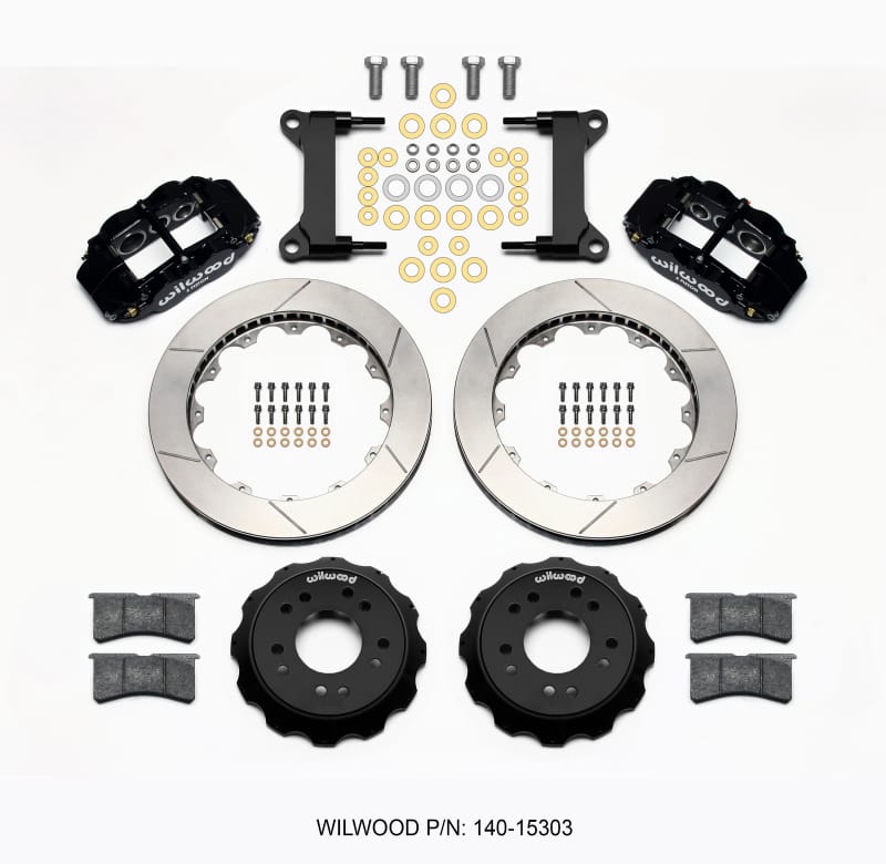 Wilwood — KIT,FRONT,WWE C10 ALUM PRO SPINDLE FNSL6R,13.06 ROTOR