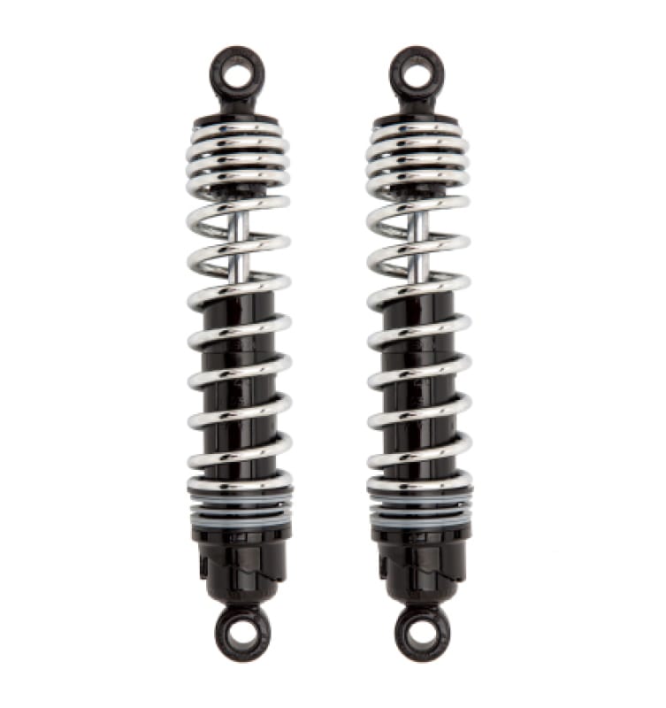 Progressive — Progressive Harley-Davidson 412 Cruise Series Shocks 12.5in - Chrome
