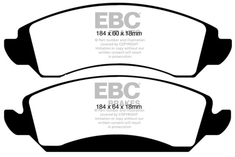 EBC — Yellowstuff Street And Track Brake Pads