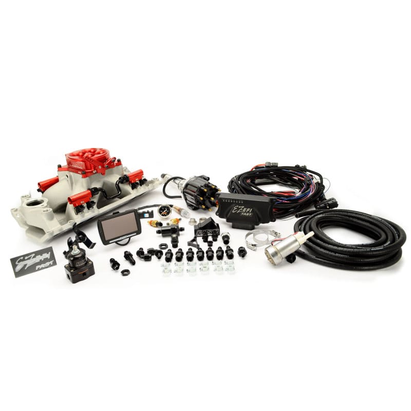 FAST — EZ 2.0 SBC Multiport EFI Kit w/ Distributor and 1,000 HP In-Tank Fuel Pump
