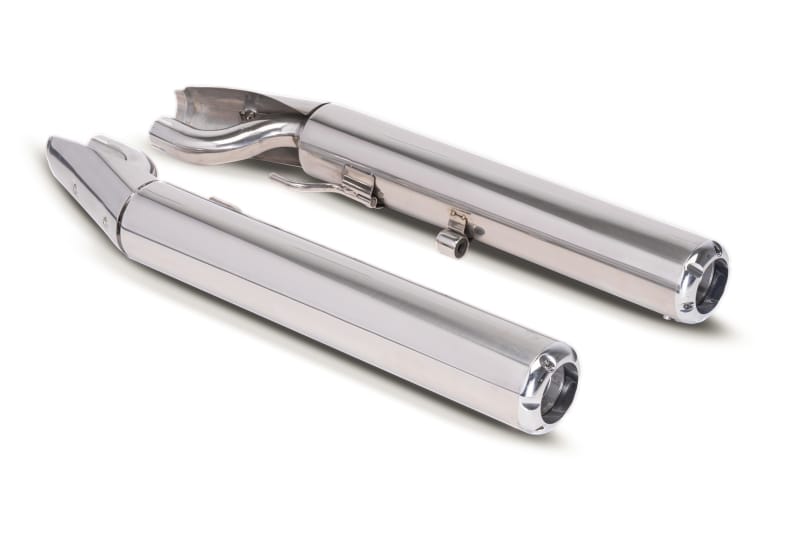 Remus — Remus 2021+ BMW R 18 (Euro 5) Chrome Slip On - Left & Right Side (End Caps Req)
