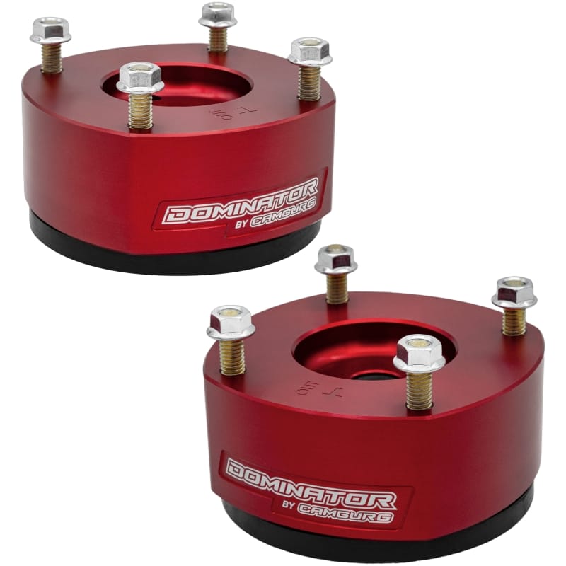 Camburg — 2.00" Front Spring Preload Kit (Red)