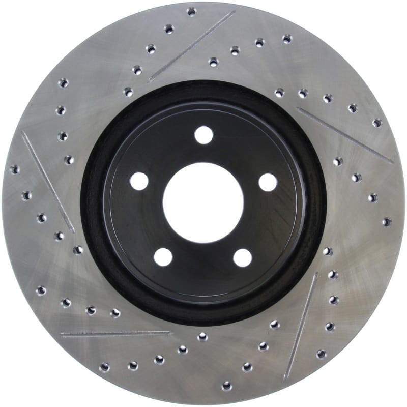 Stoptech — StopTech Sport Drilled & Slotted Brake Rotor; Front Right
StopTech Sport Drilled/Slotted Brake Rotor; Front Right