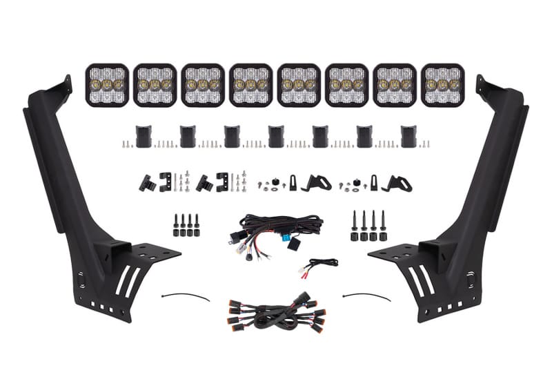 Diode Dynamics — Pod light featuring advanced TIR optics for high efficiency and focus.