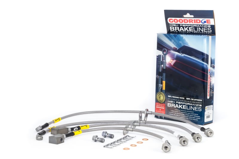 Goodridge — G-STOP SS Braided Brake Line Kit