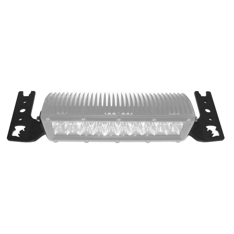 Go Rhino — Go Rhino 18-20 Jeep Wrangler JL/JLU/Gladiator JT Light Mount - 10in Double Row
Center Hood Mount