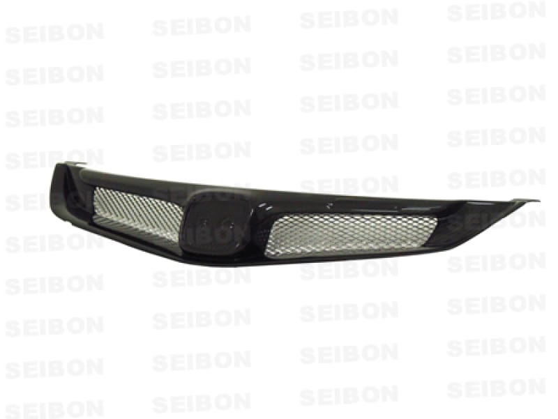 Seibon — Seibon 06-10 Honda Civic 4Dr JDM / Acura CSX MG-Style Carbon Fiber Grill