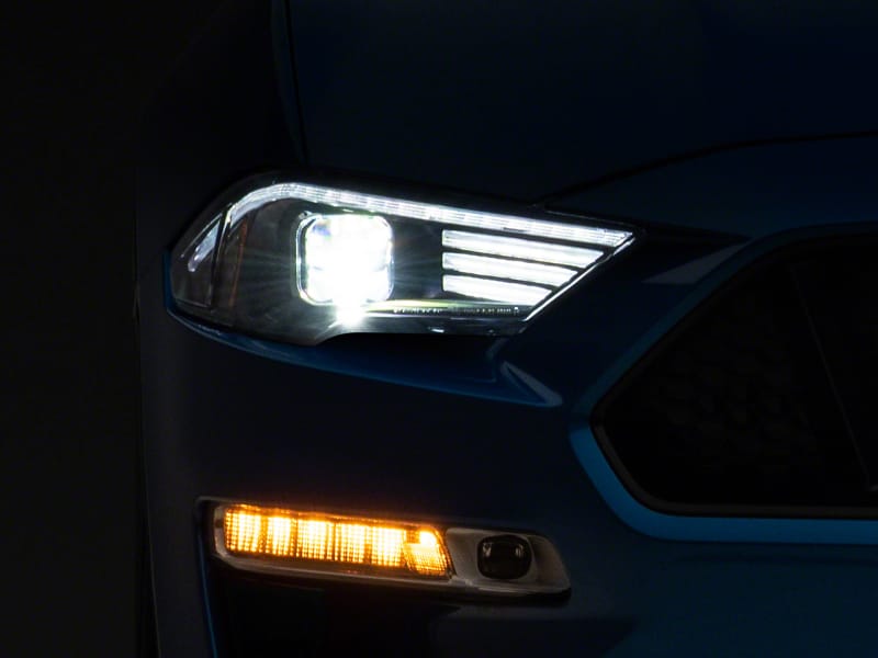 Raxiom — Raxiom 18-23 Ford Mustang GT EcoBoost LED Projector Headlights- Blk Housing (Clear Lens)
Headlights