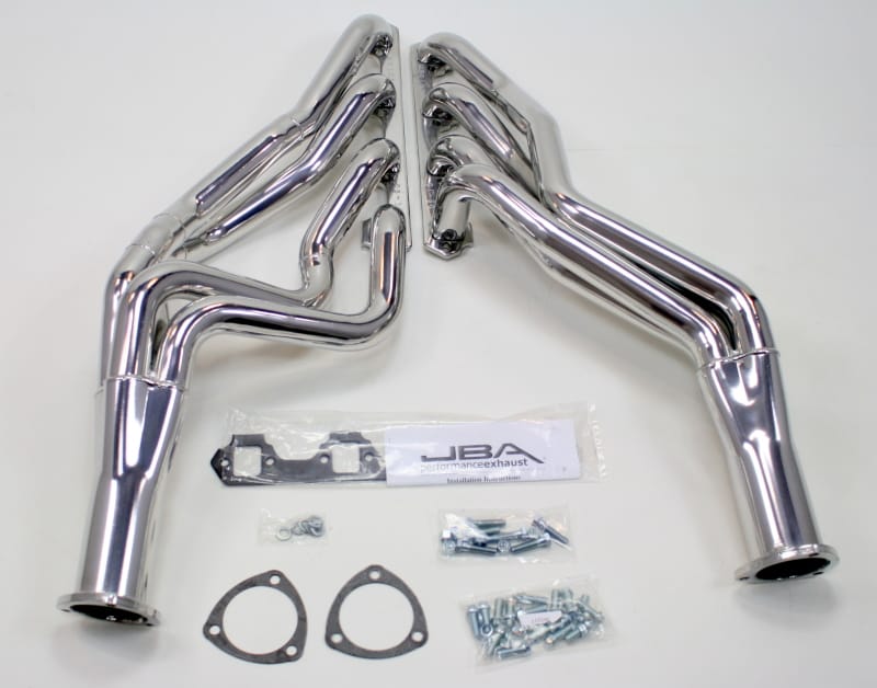 JBA — JBA 65-73 Ford Mustang 260-302 SBF 4 Speed C4/C6/AOD 1-3/4in Primary Silver Long Tube Header
Long Tube Header