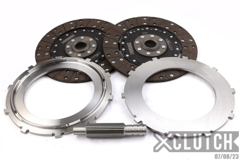 XCLUTCH — Clutch Kit Service Pack; 9" Twin Solid Organic Clutch Discs