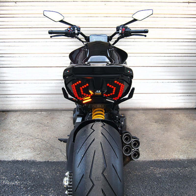 New Rage Cycles — New Rage Cycles 23+ Ducati Diavel V4 Fender Eliminator Kit