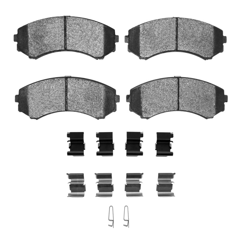 DFC — DFC 5000 Advanced Pads - Semi-Metallic and Hardware Kit