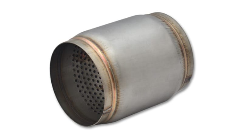 Vibrant — Stainless Steel Race Muffler, 3.5" inlet/outlet x 5" long
Race Muffler, 3.5" inside diameter x 5" OAL
Race Muffler