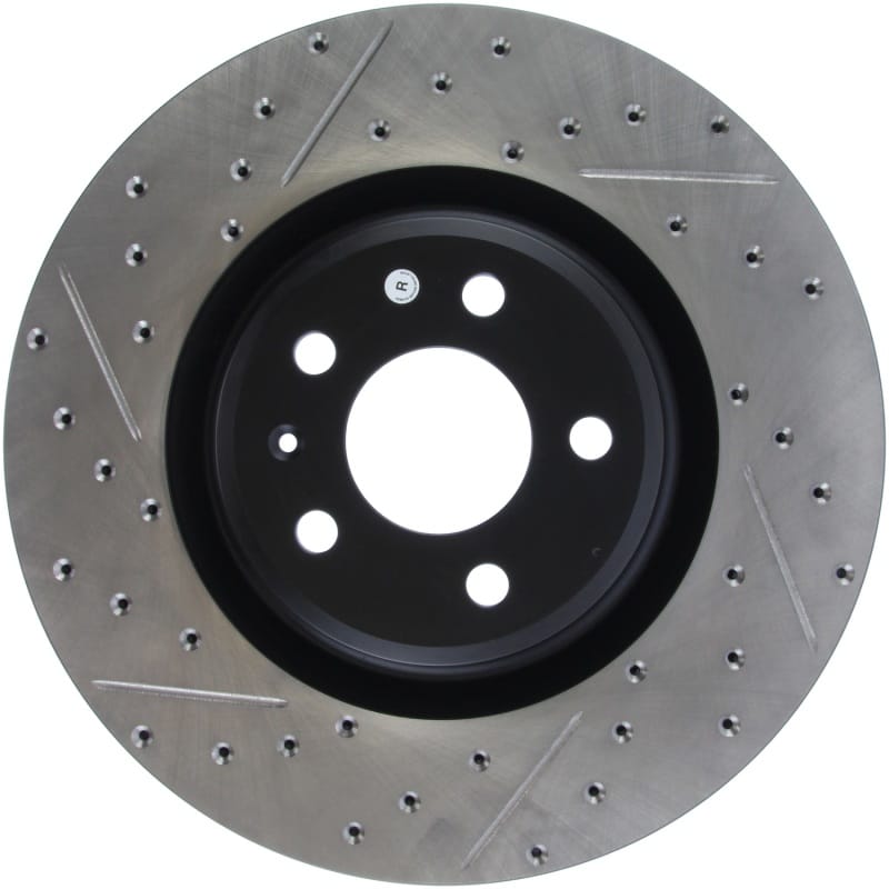 Stoptech — StopTech Sport Drilled & Slotted Brake Rotor; Front Right
StopTech Sport Drilled/Slotted Brake Rotor; Front Right
StopTech Sport Drilled/Slotted Disc