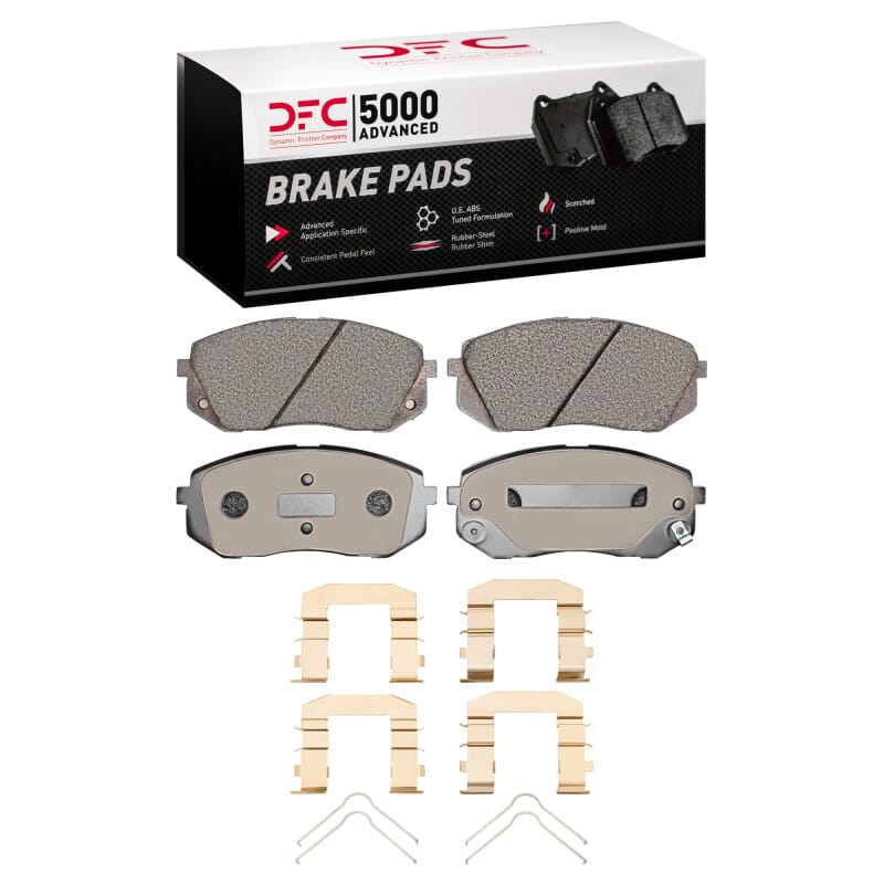 DFC — DFC 5000 Advanced Pads - Ceramic and Hardware Kit