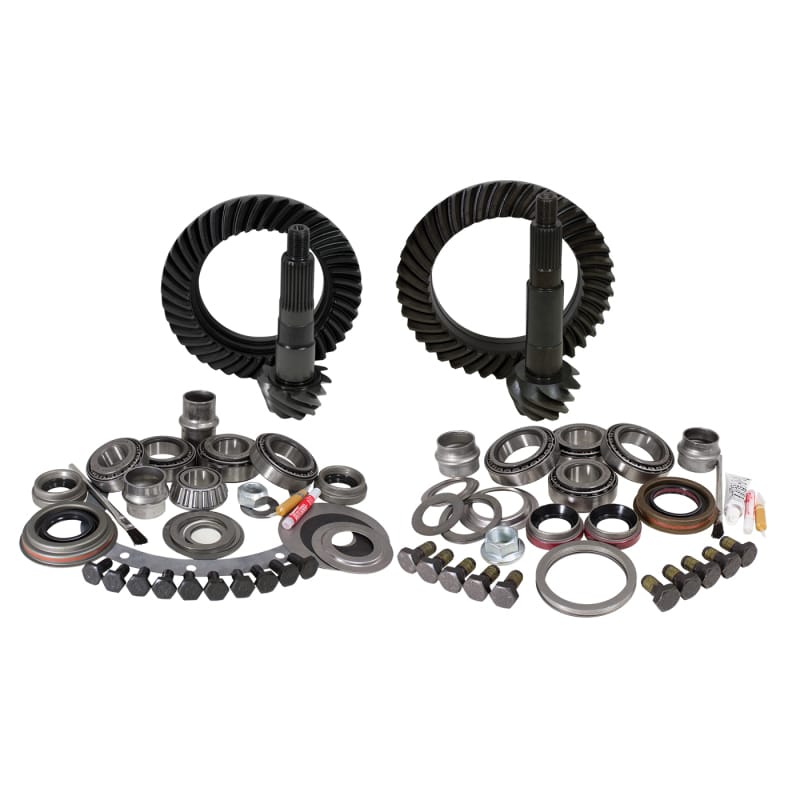 Yukon Gear & Axle — USA standard Gear & Install Kit pkg for TJ D30 front & Model 35 rear, 4.88
