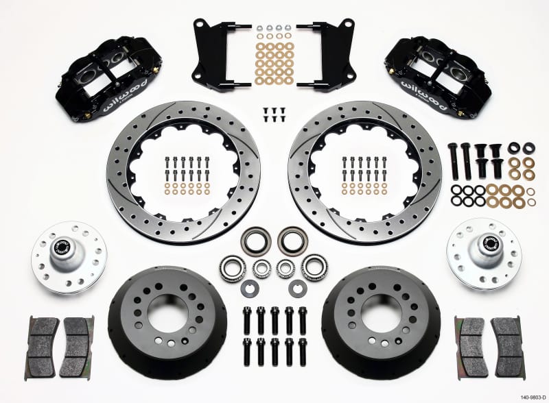 Wilwood — KIT,FRONT,CAMARO/NOVA,67-72,BIG BRAKE RADIAL MT,13.0 ROTOR,DRILLED