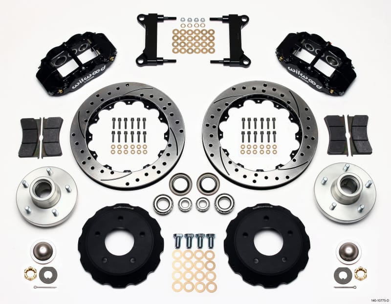 Wilwood — KIT,FRONT,C-10 CPP SPINDLE,FNSL6R,13.00 ROTOR,DRILLED