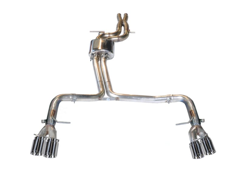 AWE Tuning — AWE Track Edition for Audi S5 3.0T - Chrome Tips (102mm)