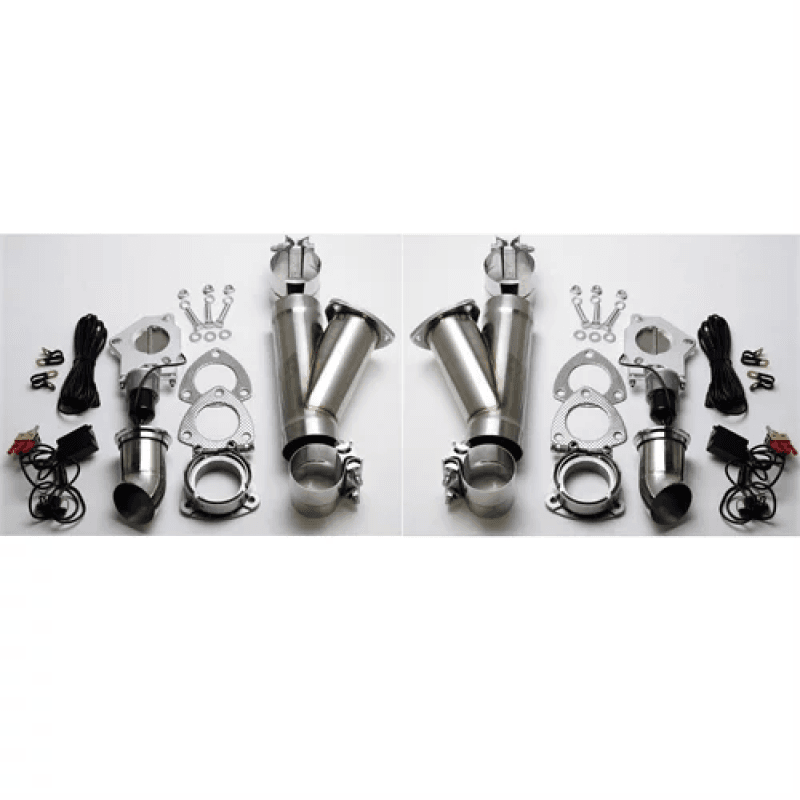 Granatelli Motor Sports — Electronic Exhaust Cutout Systems - Stainless Steel - Slip Fit