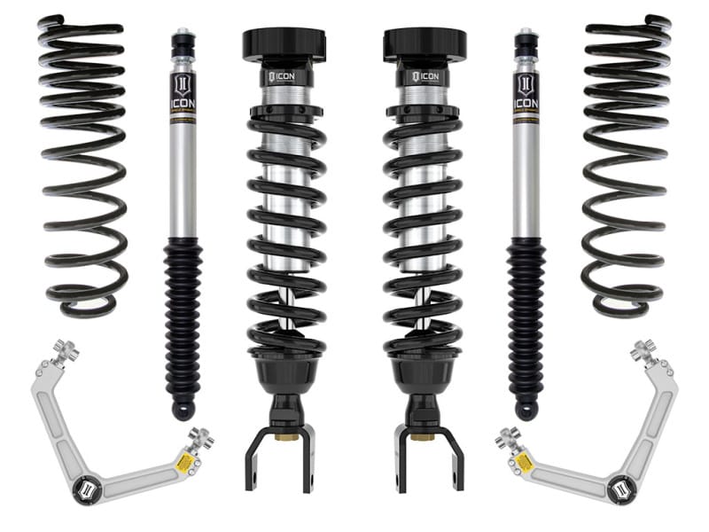 ICON — 19-23 RAM 1500 2-3" STAGE 2 SUSPENSION SYSTEM W/ BILLET UCA
19-UP RAM 1500 2-3" STAGE 2 SUSPENSION SYSTEM W/ BILLET UCA