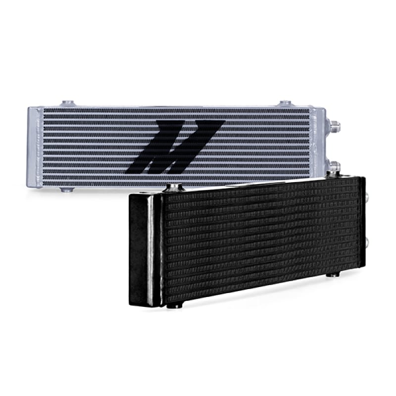 Mishimoto — Universal Oil Cooler,  Dual Pass Bar and Plate, Silver, Large
Universal Dual Pass Bar & Plate Oil Cooler