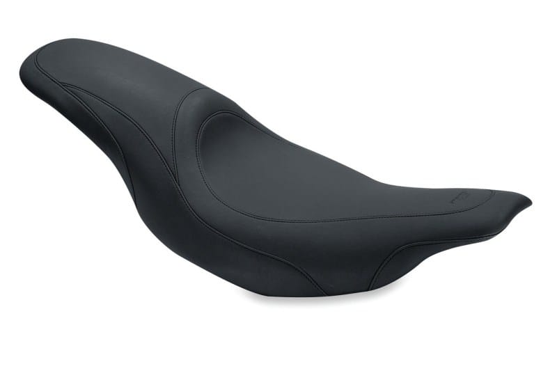 Mustang Motorcycle — Mustang 97-07 Harley Electra Glide, Rd Glide Tripper Fastback 1PC Seat - Black