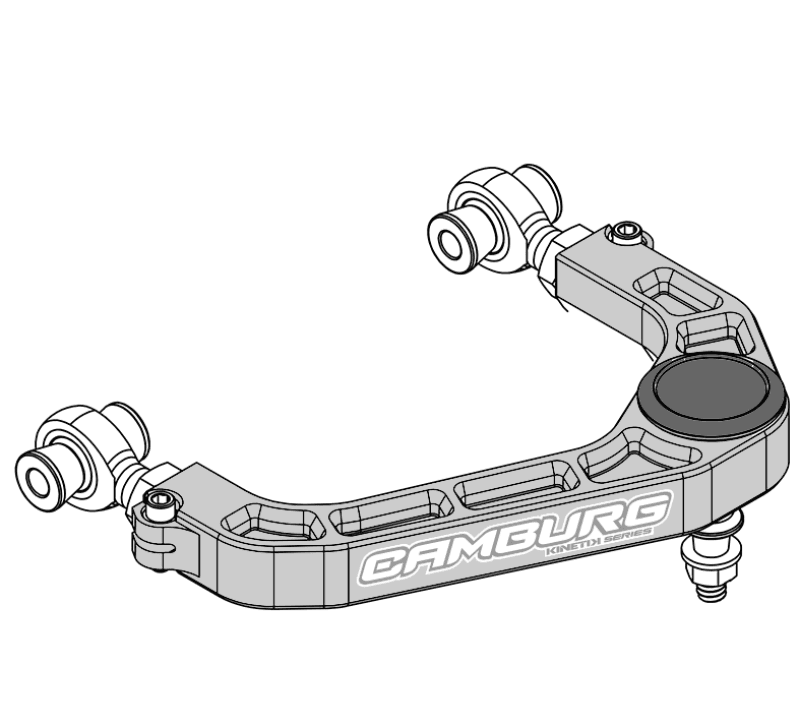 Camburg — KINETIK V2 Performance Billet Uniball Upper Arms - Grey