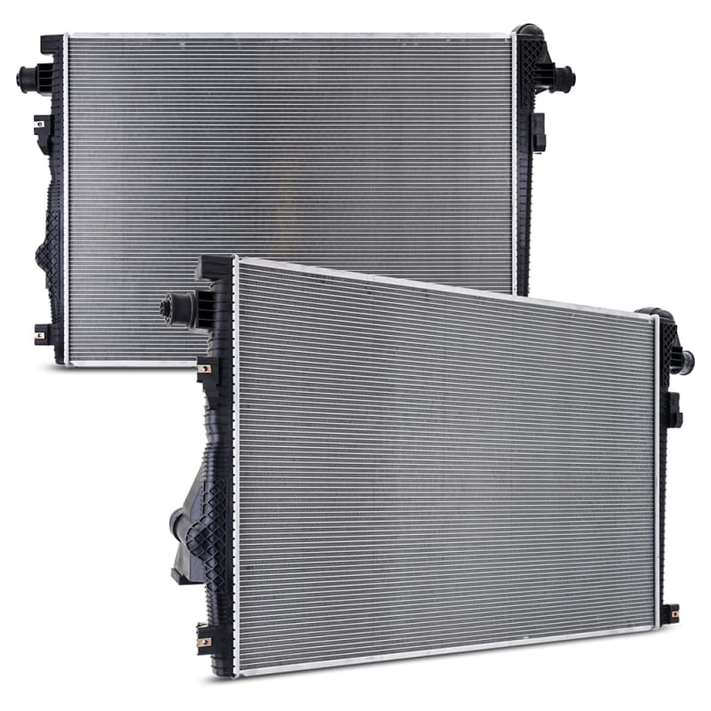 Mishimoto — Replacement Radiator, fits Ford F-Series 6.7L Powerstroke, Primary 2011-2016