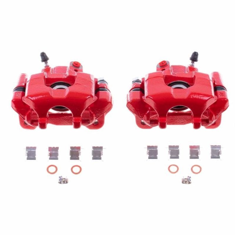 PowerStop — Red Powder Coated Calipers