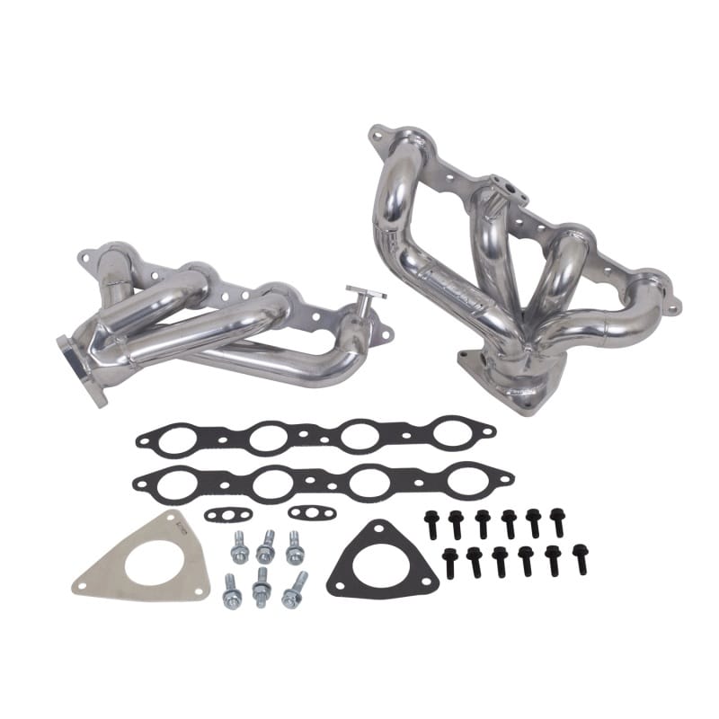 BBK — 2001-2002 CAMARO FIREBIRD LS1 1-3/4 SHORTY HEADERS (POLISHED SILVER CERAMIC)
Shorty Length Tuned Exhaust Header Kit