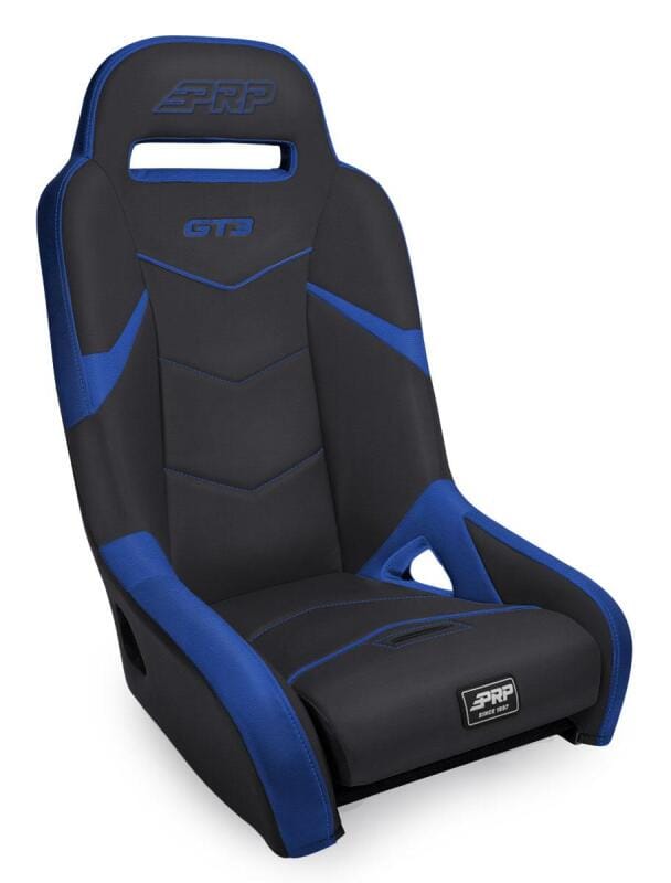 PRP Seats — PRP Polaris RZR PRO XP/PRO R/Turbo R GT3 Suspension Seat- Black/Blue