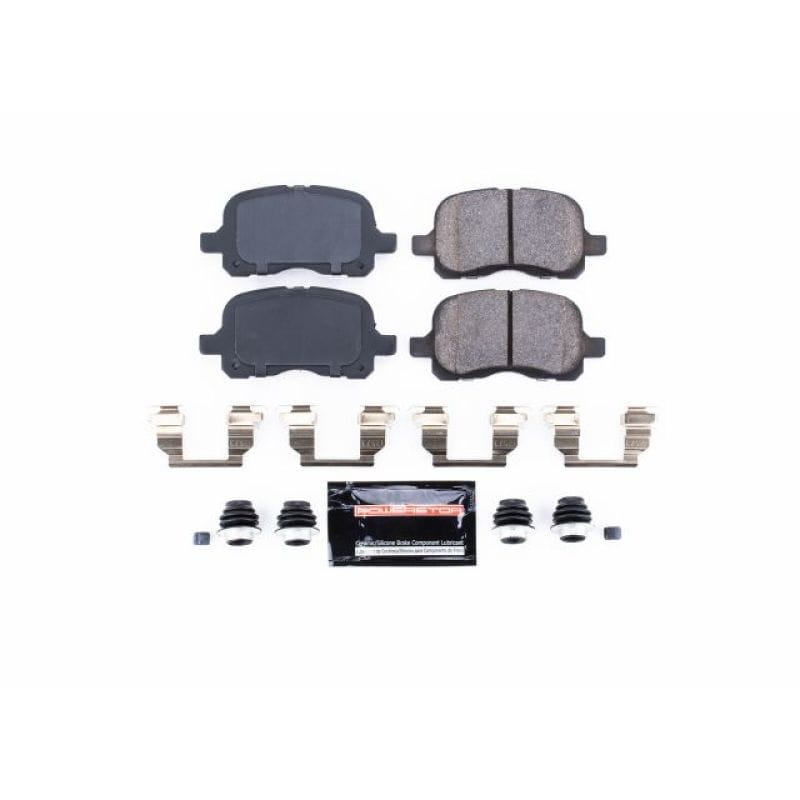PowerStop — PowerStop - Z23 Daily Driver Carbon-Fiber Ceramic Brake Pads with Hardware Kit