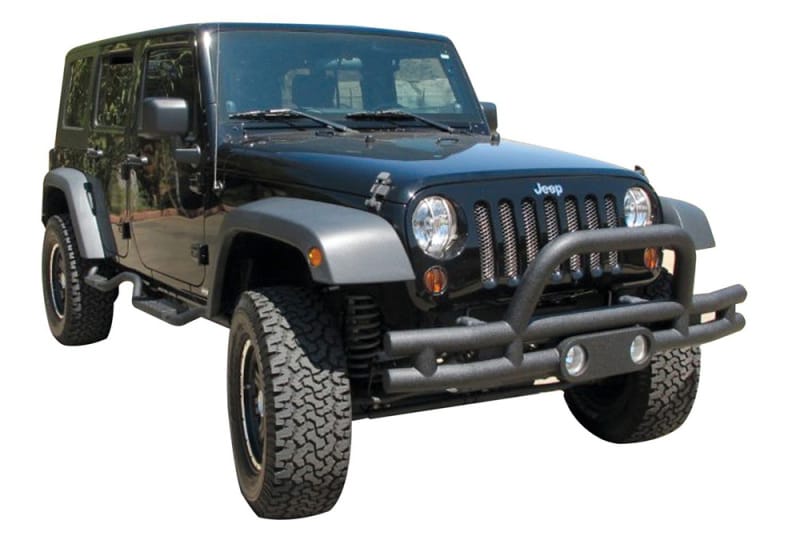 Rampage — Double Tube Bumper, Front with Light Pod & Stinger
Front Double Tube Bumper