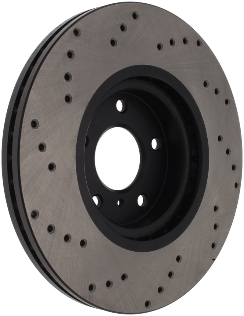 Stoptech — StopTech Sport Cross Drilled Brake Rotor; Front Left
StopTech Sport Drilled Disc