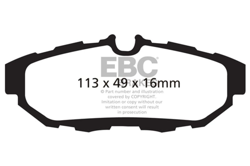 EBC — Yellowstuff Street And Track Brake Pads