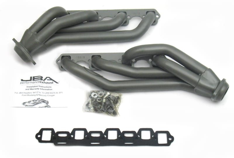 JBA — JBA 65-73 Ford Mustang 260-302 SBF 1-5/8in Primary Ti Ctd Mid Length Header
Exhaust Header