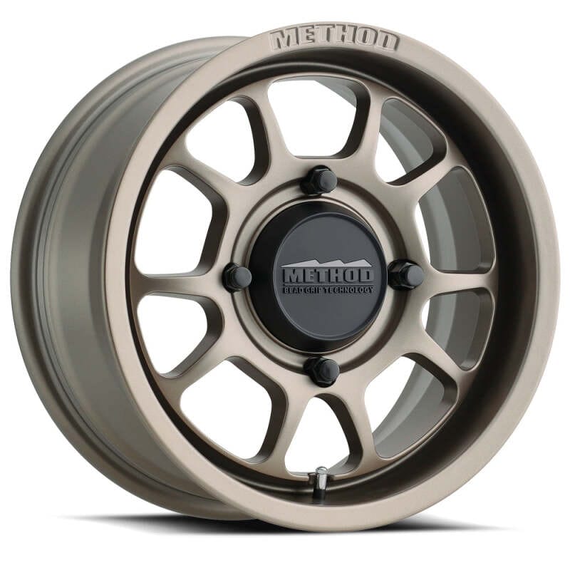 Method Wheels — Method MR409 Bead Grip 15x7 / 5+2/38mm Offset / 5x4.5 / 72 CB Steel Grey Wheel