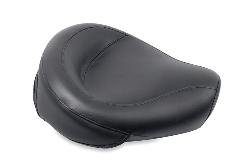 Mustang Motorcycle — Mustang 82-03 Harley Sportster Wide Touring Solo Seat - Black
