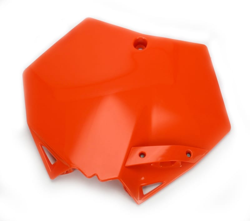 Cycra — Cycra 07-14 KTM SX/XC/SX-F/XC-F/XCF-W/XC-W/EXC/EXC-R/XCR-W Stadium Number Plate - Orange